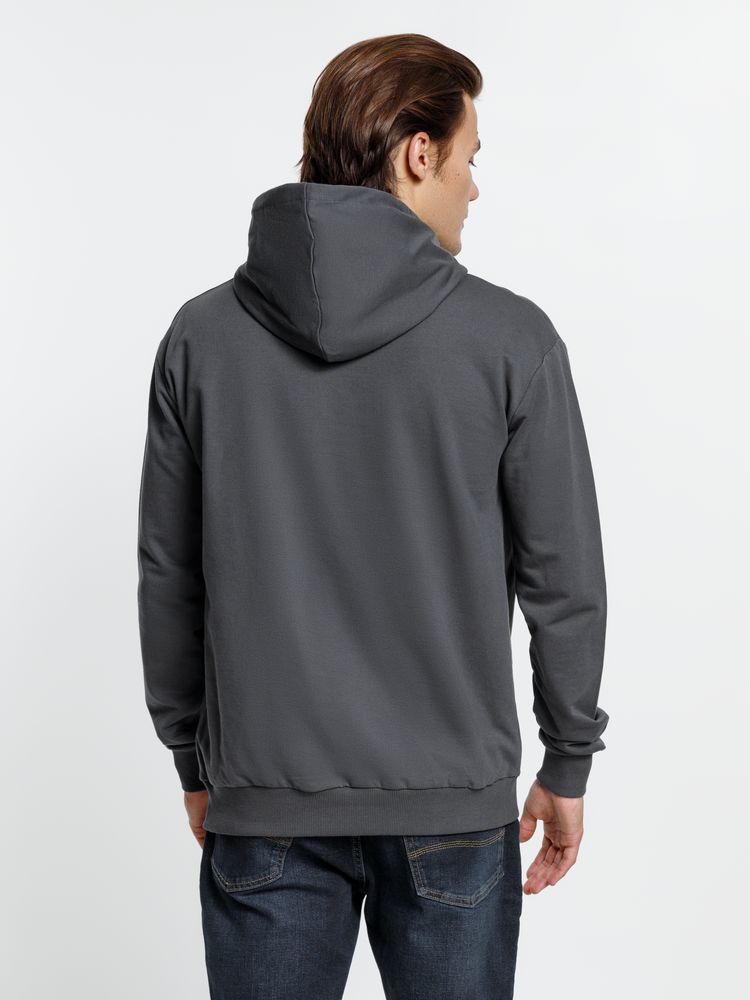 Толстовка с капюшоном Kirenga, темно-серая (графит) / Миниатюра модельного (1000)