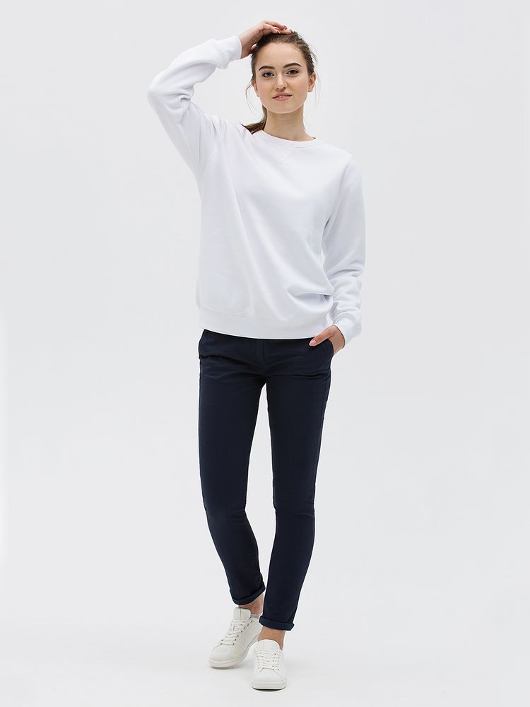 Толстовка унисекс Sully, белая / Миниатюра WWW (1000)