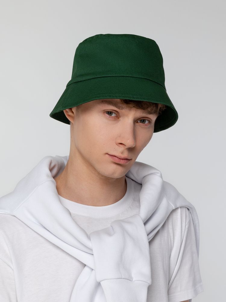 Панама Vento, зеленая (оливковая) / Миниатюра WWW (1000)