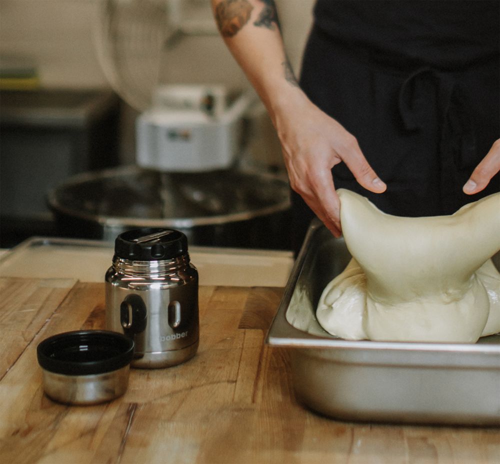 Термос для еды Jerrycan 470, вакуумный, стальной зеркальный / Миниатюра WWW (1000)