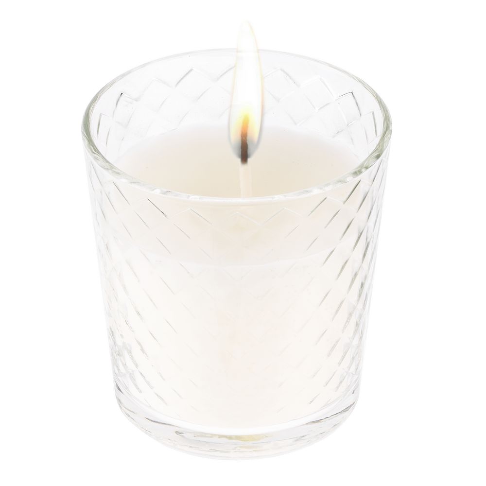 Свеча ароматическая Ristoro, прозрачная, древесина и пряности / Миниатюра WWW (1000)