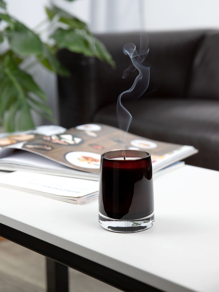 Ароматическая свеча Fragnola, грейпфрут и ветивер, бордовая / Миниатюра WWW (1000)