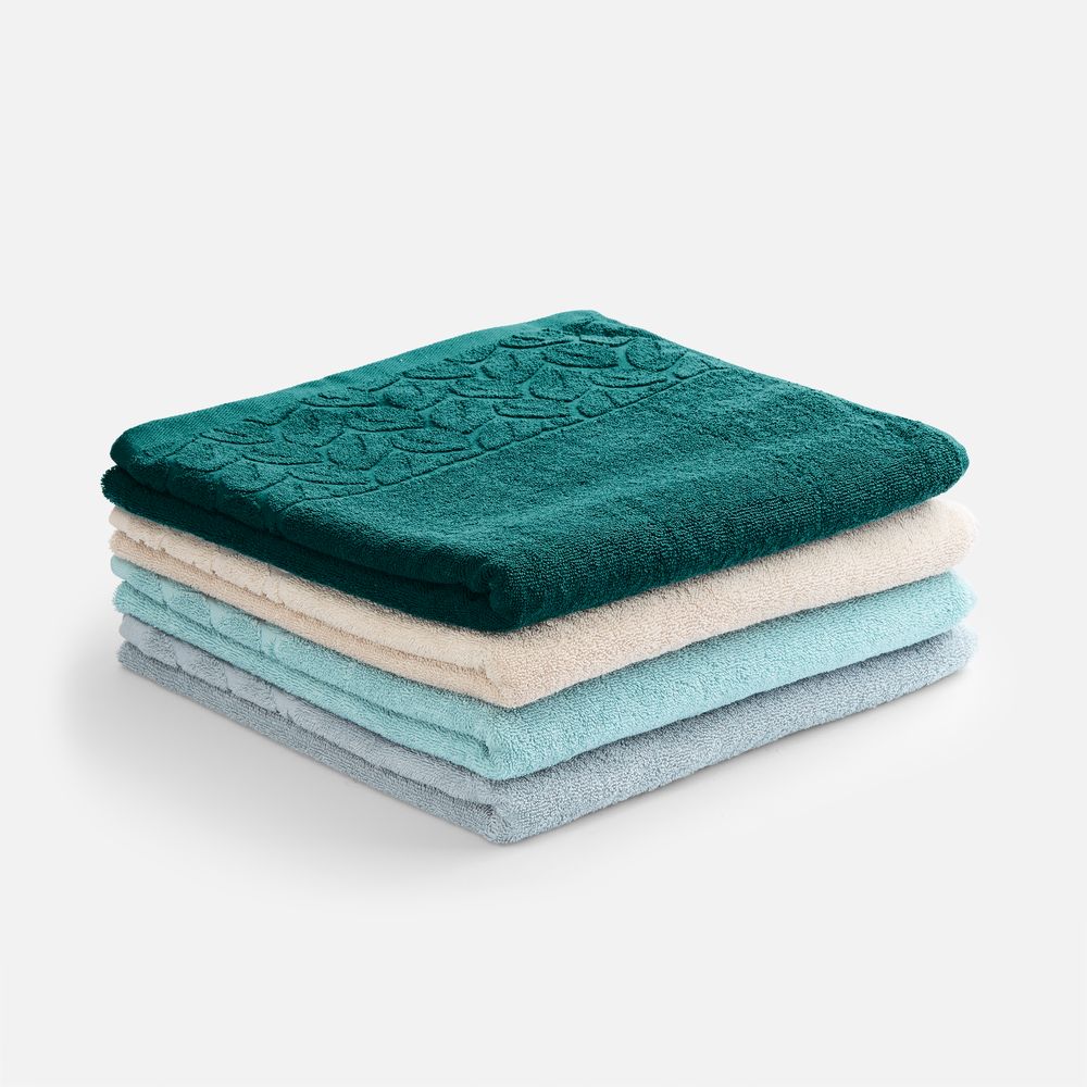 Полотенце махровое Hoya, среднее, темно-серое / Миниатюра WWW (1000)