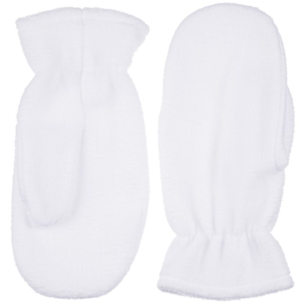 Варежки Fleecy, белые / Миниатюра WWW (1000)