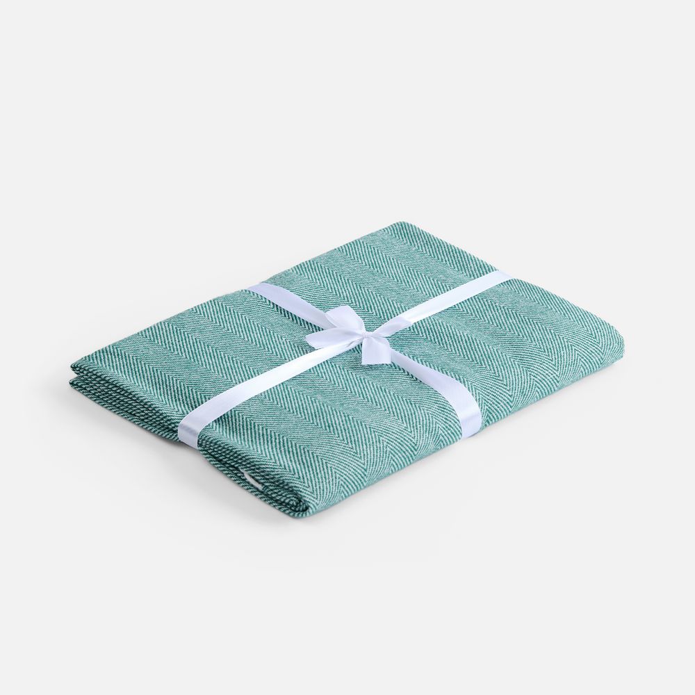 Плед «Гирвас», зеленый / Миниатюра WWW (1000)