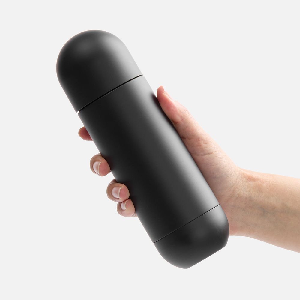 Термос Tubula Soft Touch, черный / Миниатюра WWW (1000)