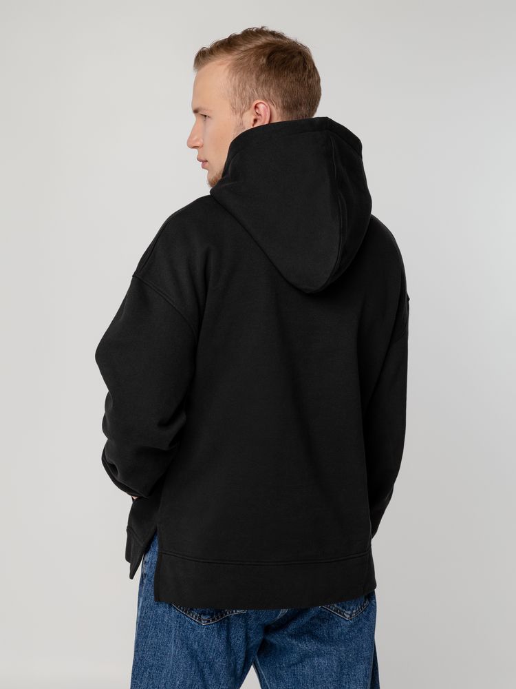 Худи оверсайз унисекс Tolla, черное / Миниатюра WWW (1000)