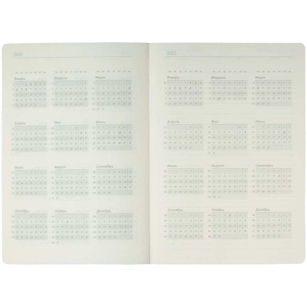 Ежедневник Lounge, недатированный, фиолетовый, уценка / Миниатюра WWW (1000)