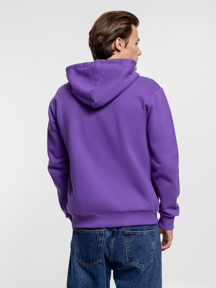 Толстовка на молнии с капюшоном Siverga Heavy, фиолетовая / Миниатюра WWW (1000)