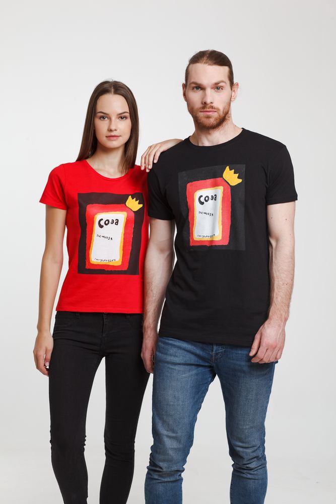 Футболка женская «Сода», красная / Миниатюра WWW (1000)