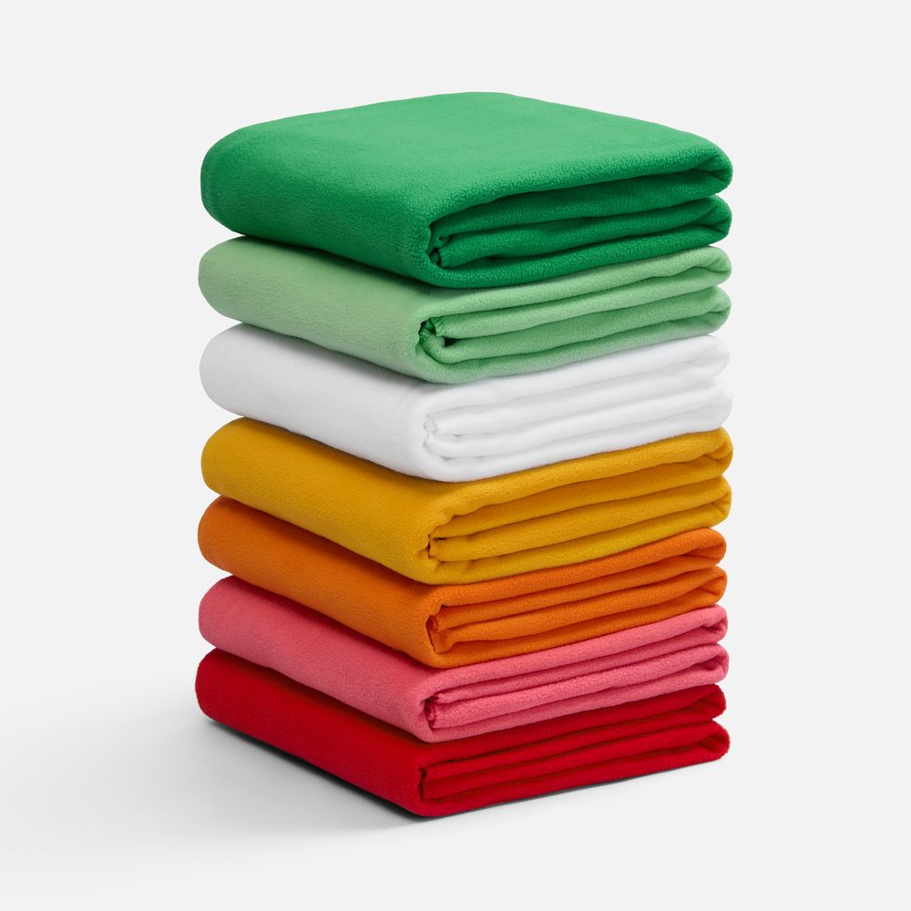 Флисовый плед Warm&Peace, белый / Миниатюра WWW (1000)