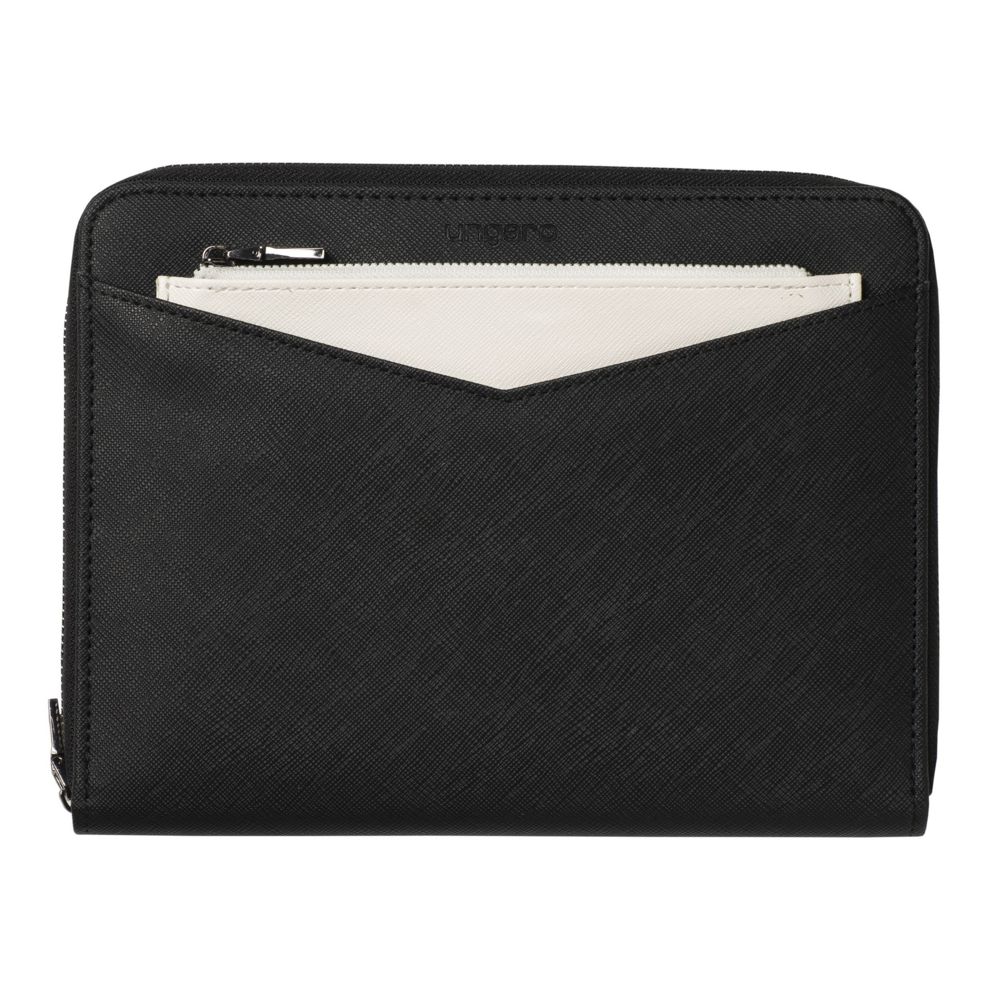 Набор Cosmo: папка с блокнотом А5, ручка и шарф, черный / Миниатюра WWW (1000)