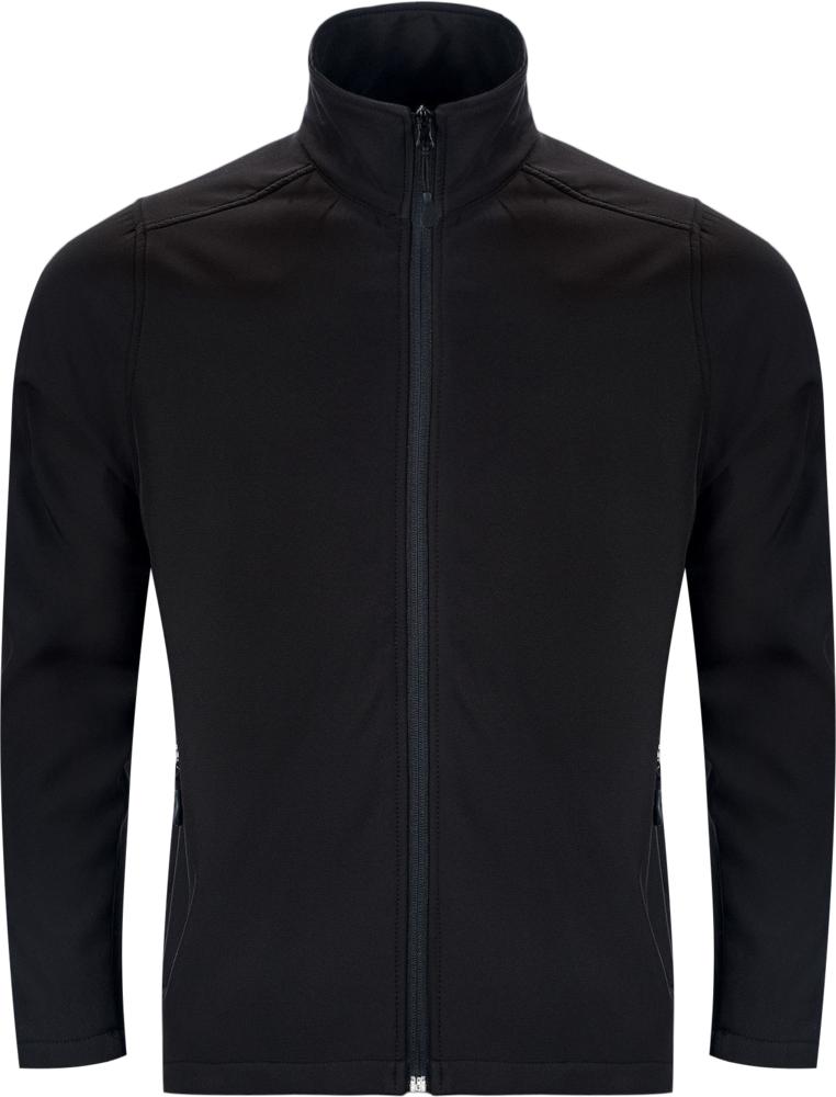 Куртка софтшелл мужская Race Men, черная / Миниатюра WWW (1000)