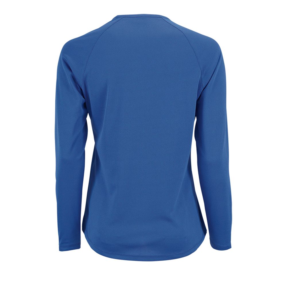 Футболка с длинным рукавом Sporty LSL Women, ярко-синяя / Миниатюра WWW (1000)