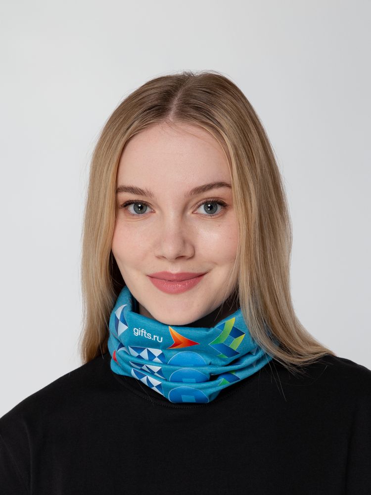 Многофункциональная бандана Bolt, ярко-бирюзовая / Миниатюра WWW (1000)