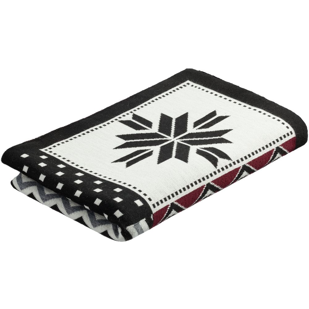 Плед North Colour, бордовый / Миниатюра WWW (1000)