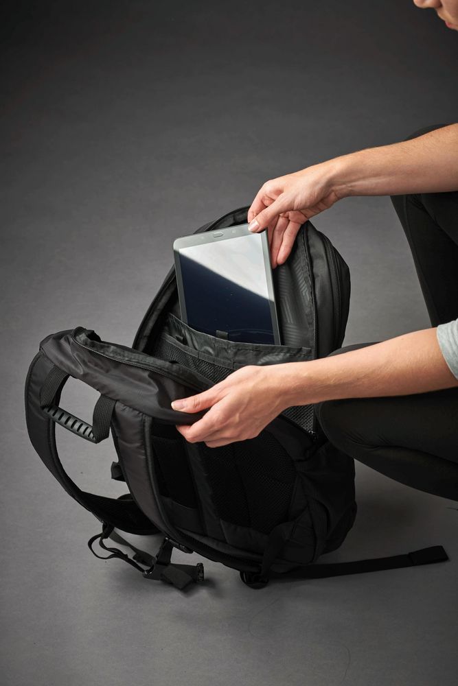 Рюкзак Cambridge, черный / Миниатюра WWW (1000)