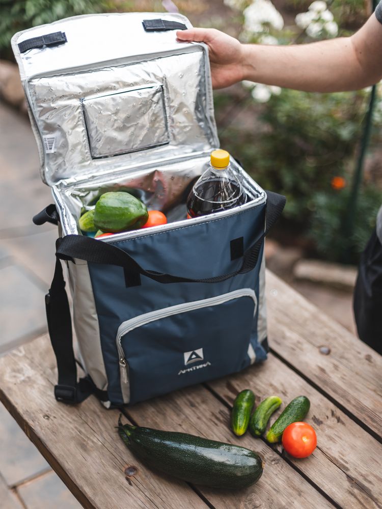 Термосумка с люком «Арктика», L, синяя / Миниатюра WWW (1000)