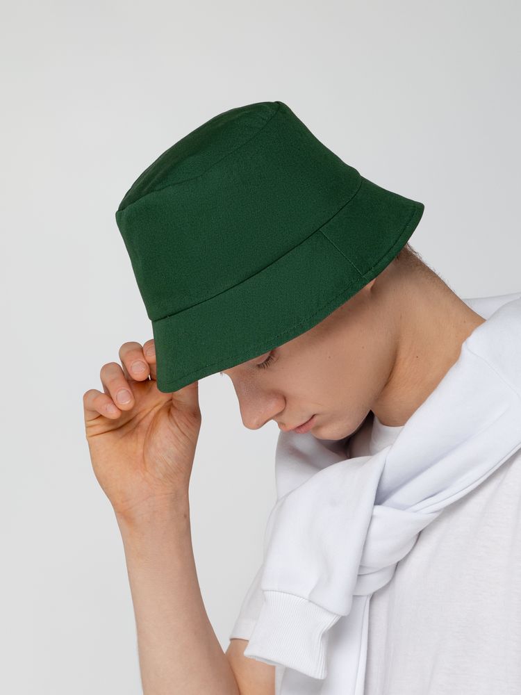 Панама Vento, зеленая (оливковая) / Миниатюра WWW (1000)