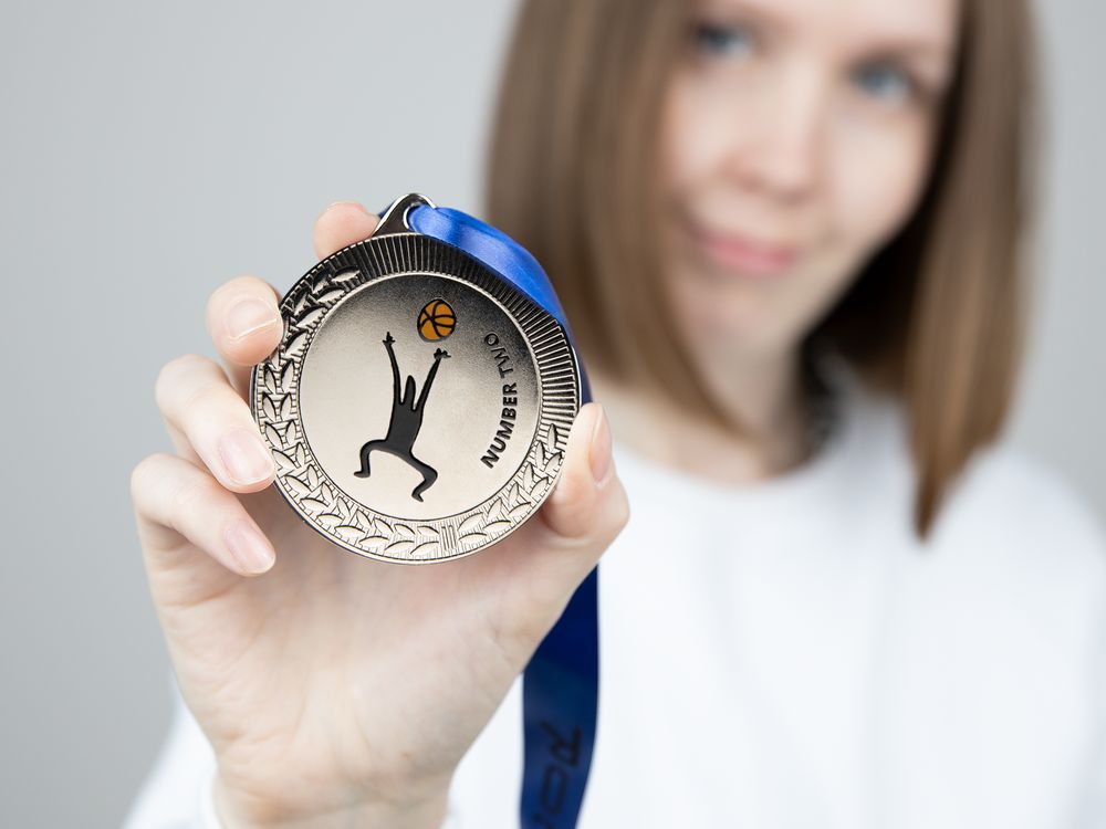 Медаль Regalia, большая, серебристая / Миниатюра WWW (1000)