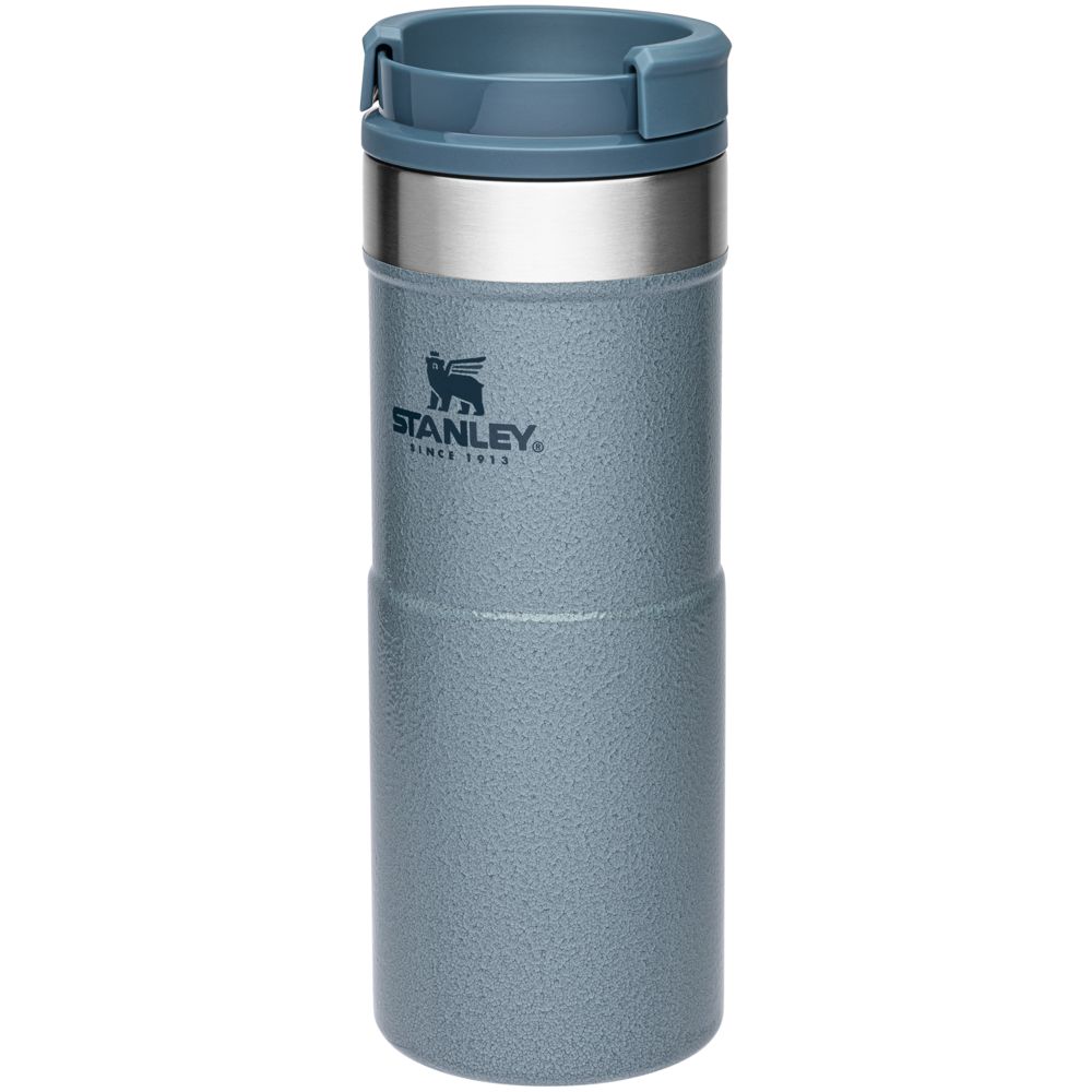 Термокружка Stanley Classic Neverleak 350, голубая / Миниатюра WWW (1000)