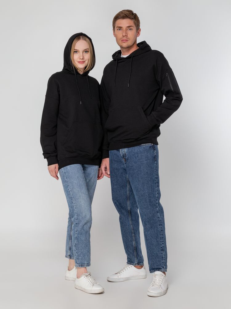 Худи унисекс Hand Some, черное / Миниатюра WWW (1000)