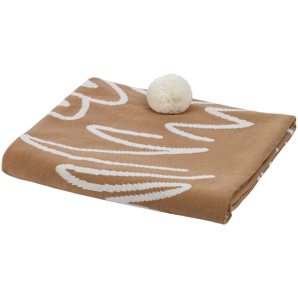 Детский плед Tender. Rabbit, песочный с белым / Миниатюра WWW (1000)