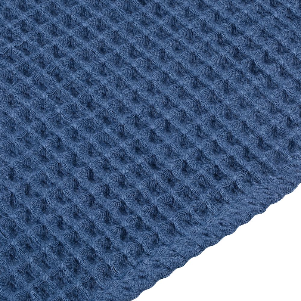 Полотенце вафельное Gentle, большое, темно-синее / Миниатюра WWW (1000)