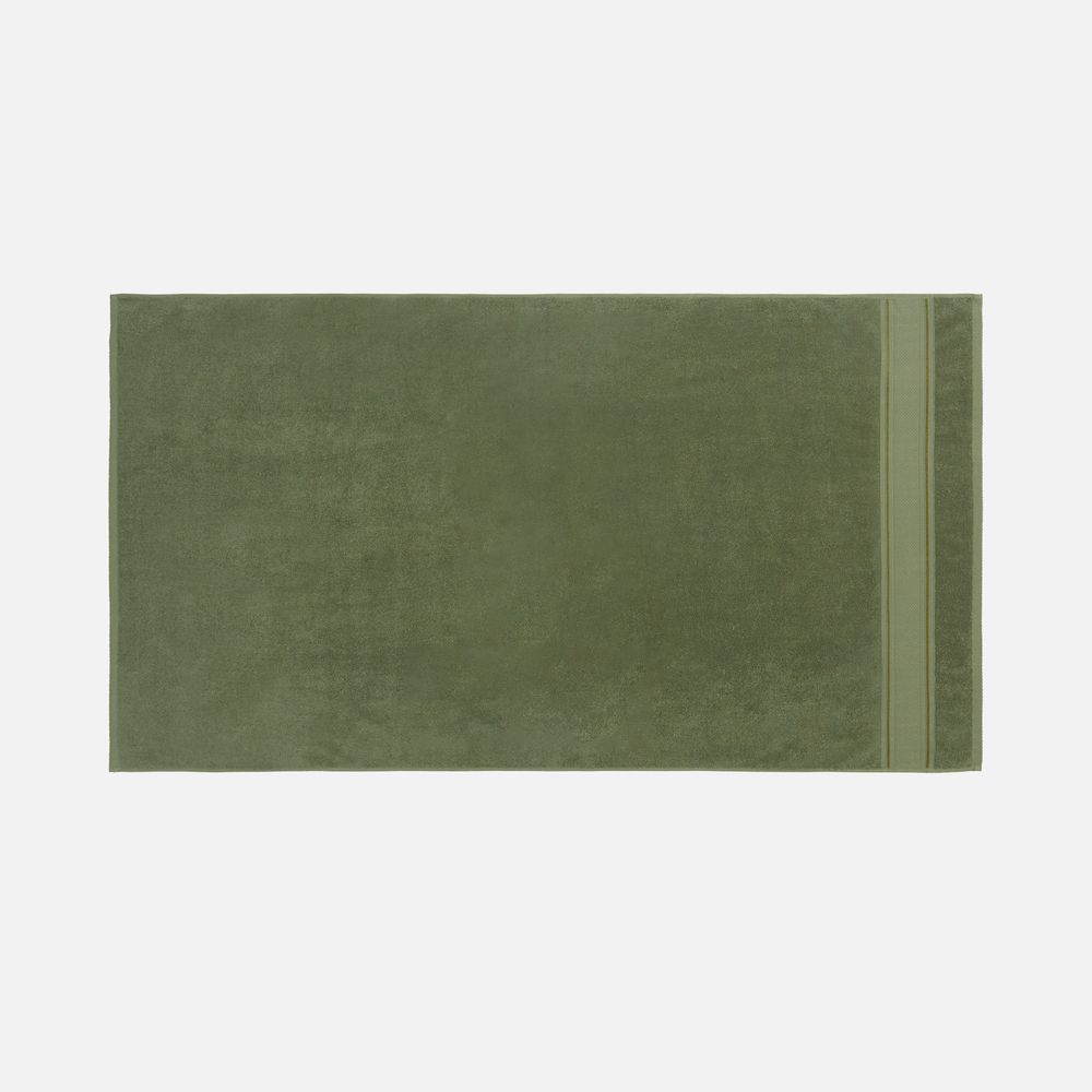 Полотенце махровое Terrychic XL, зеленое / Миниатюра WWW (1000)