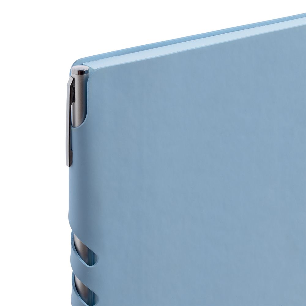 Ежедневник Flexpen Shall, недатированный, голубой / Миниатюра WWW (1000)