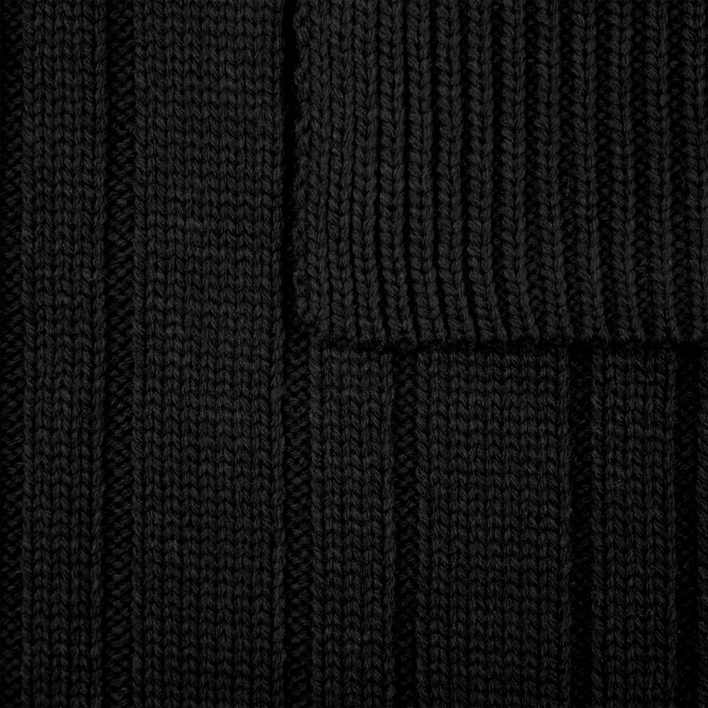 Шарф Knit Beat, черный / Миниатюра WWW (1000)