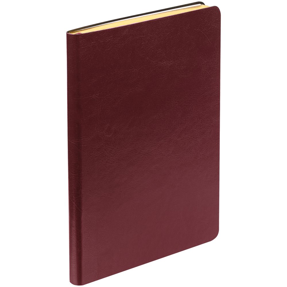Ежедневник Nebraska Flex, недатированный, бордовый с золотистым / Миниатюра WWW (1000)