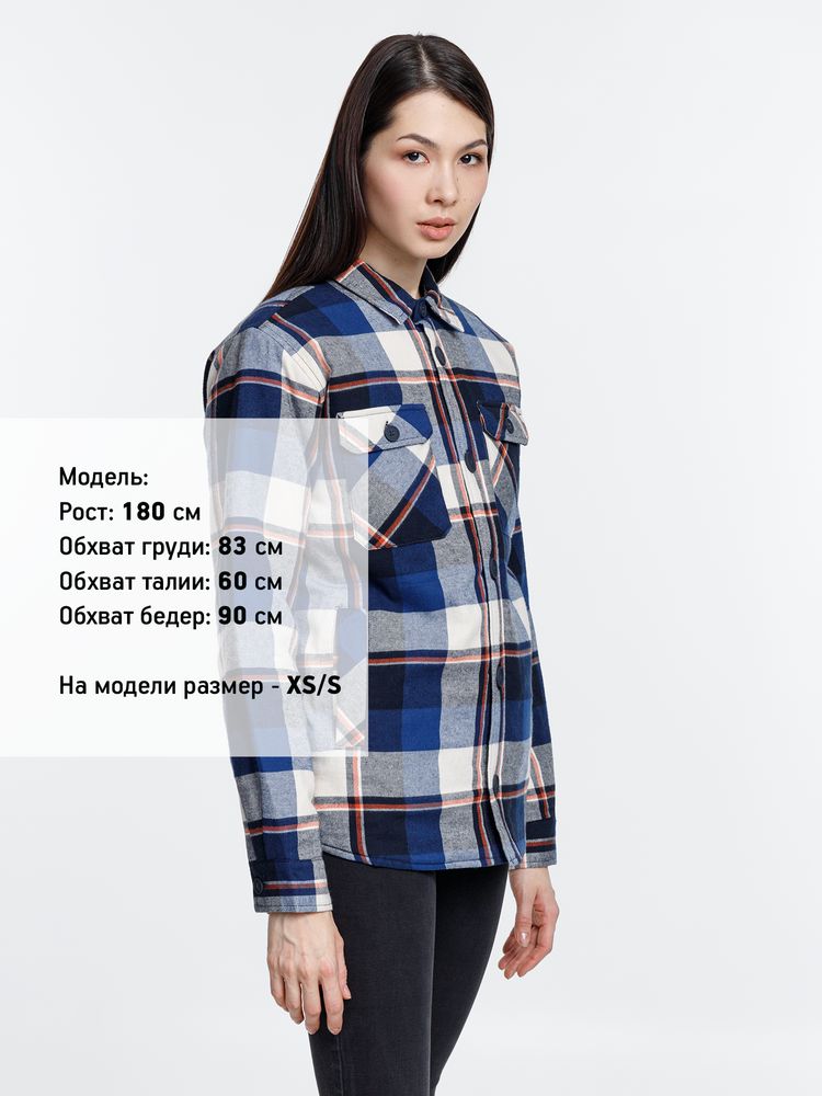 Куртка-рубашка оверсайз унисекс Noah, синяя / Миниатюра WWW (1000)