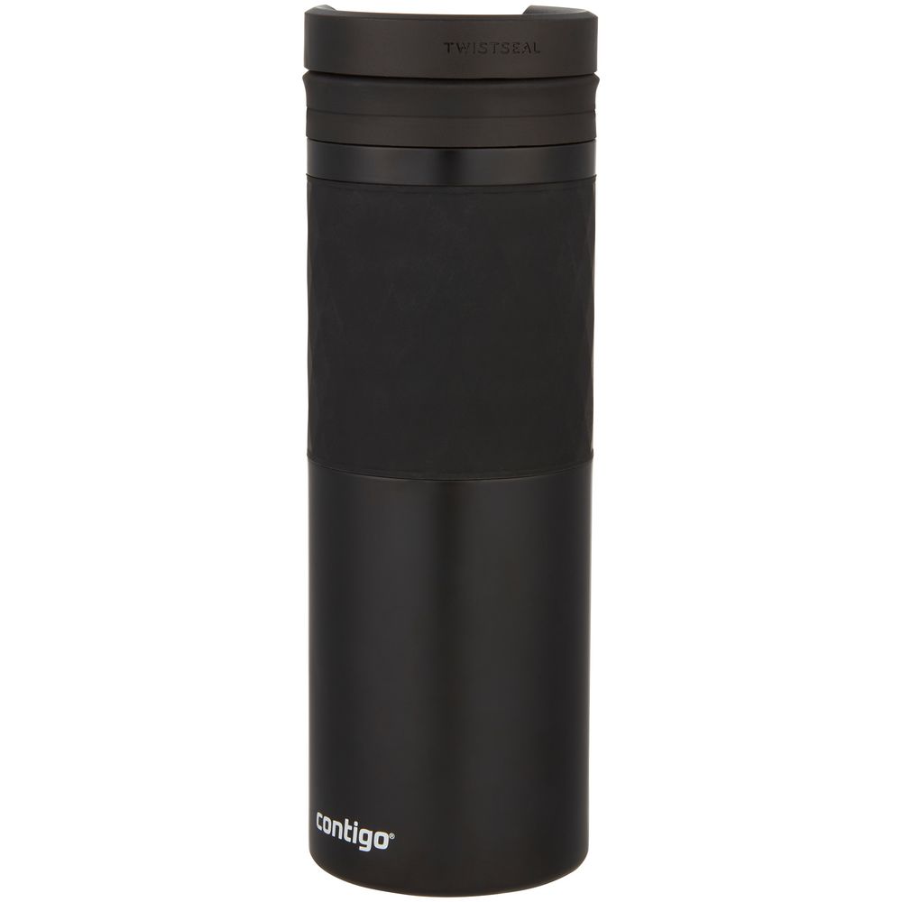 Термостакан Twistseal Glaze, вакуумный, матовый черный / Миниатюра WWW (1000)