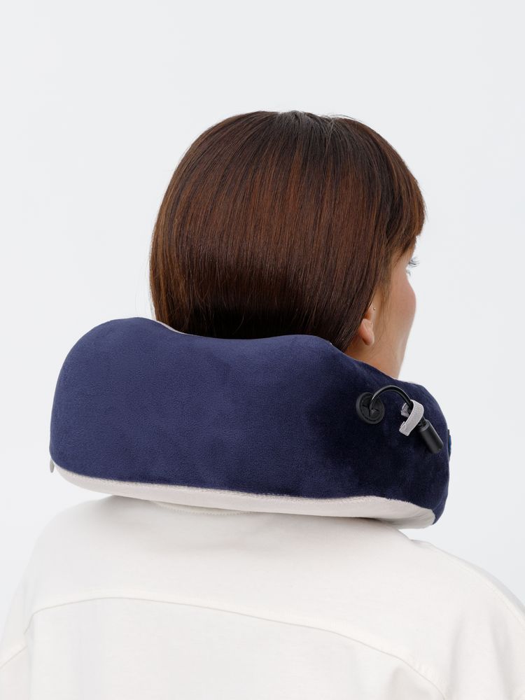 Дорожная подушка-массажер inRelax, синяя / Миниатюра WWW (1000)