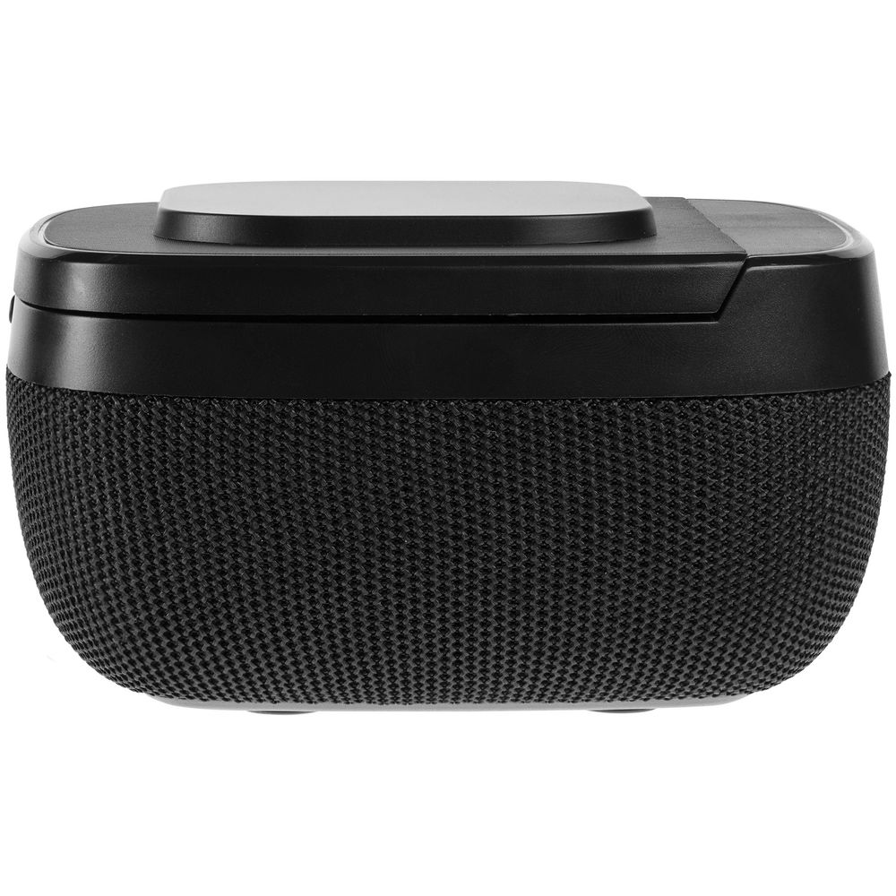 Колонка c беспроводной зарядкой Esca, черная / Миниатюра WWW (1000)