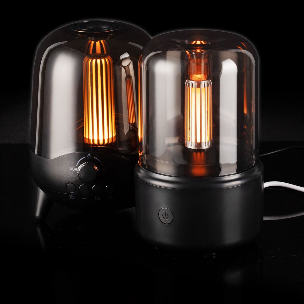 Беспроводная колонка с подсветкой soundFlicker, черная / Миниатюра WWW (1000)