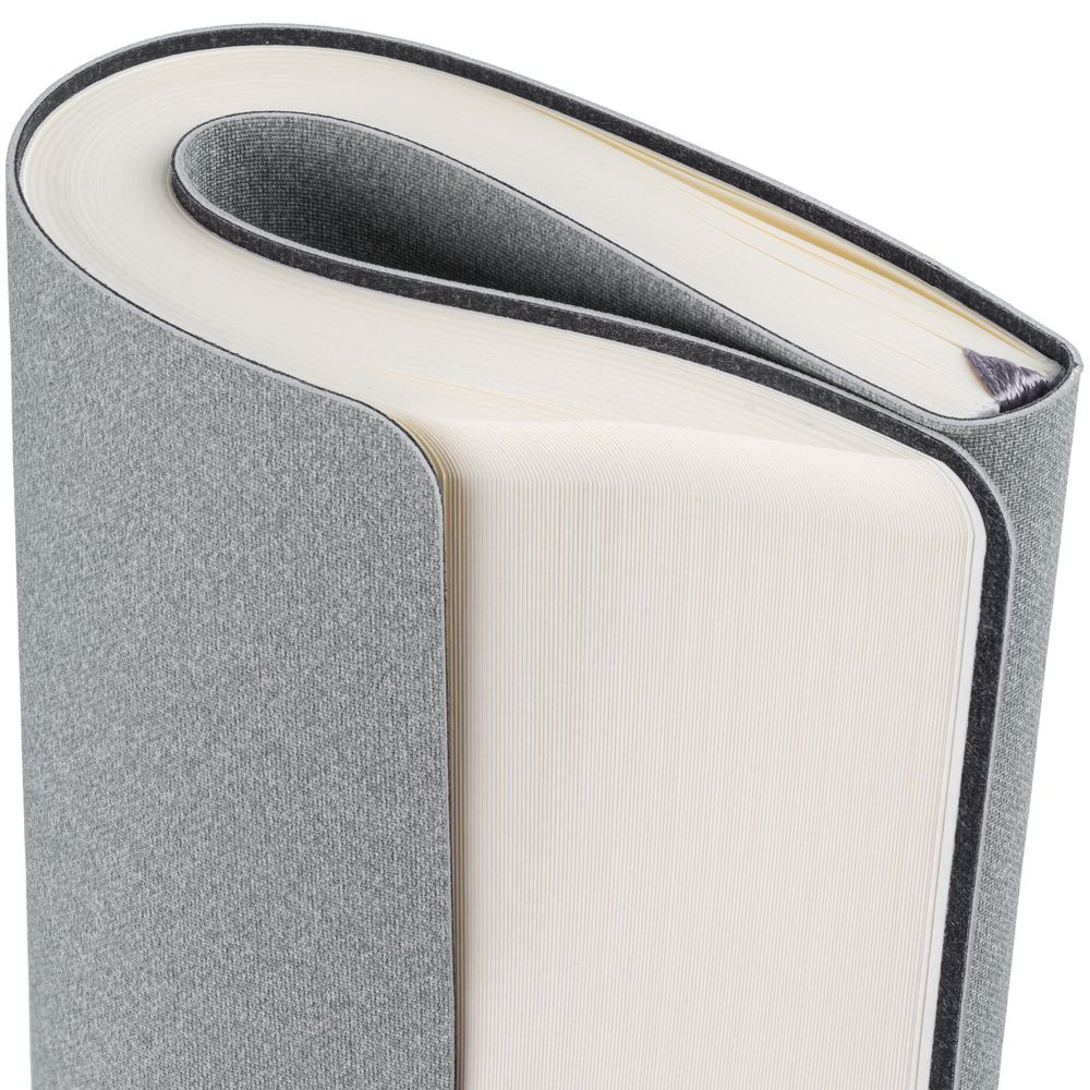 Ежедневник Folks, недатированный, серый / Миниатюра WWW (1000)