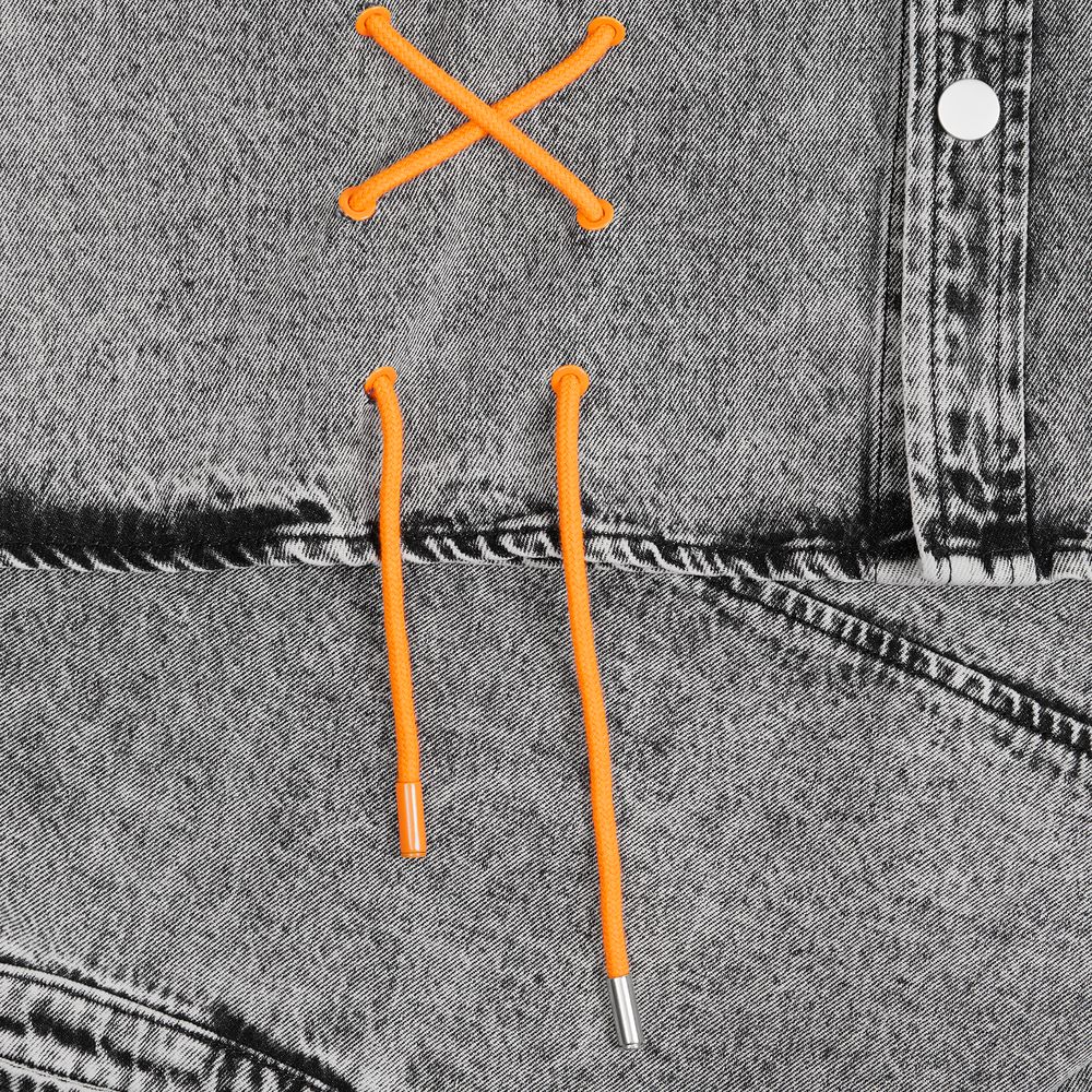 Наконечник для шнурка Nozzle, ver.2, оранжевый неон / Миниатюра нанесения (1000)