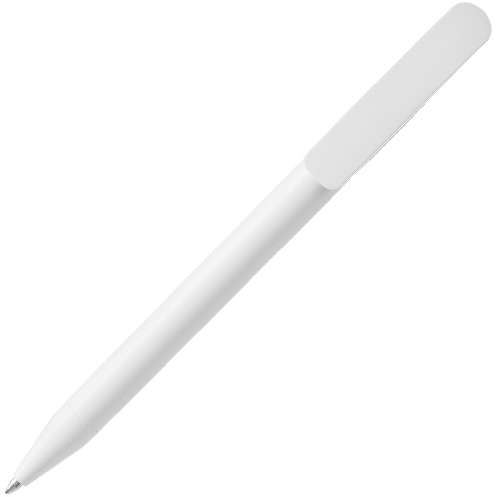 Ручка шариковая Prodir DS3 TPP Antibacterial, белая / Миниатюра WWW (1000)