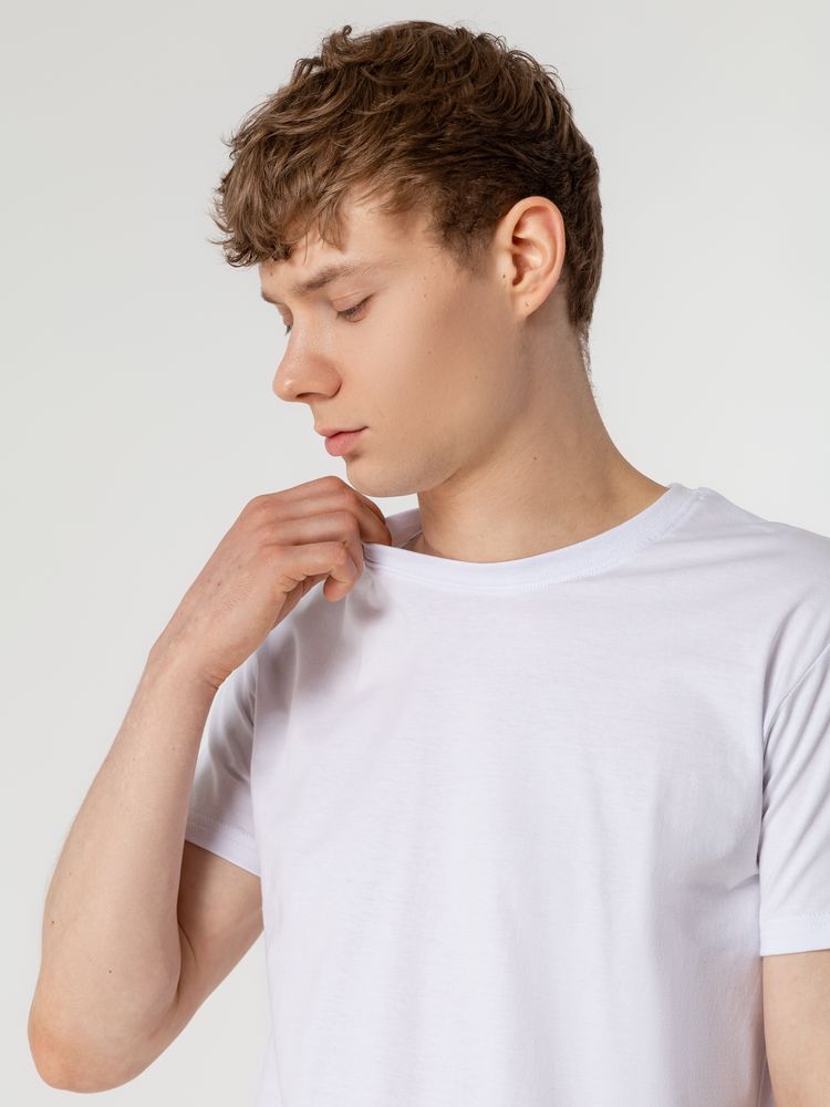 Футболка унисекс T-Bolka 160, белая / Миниатюра WWW (1000)