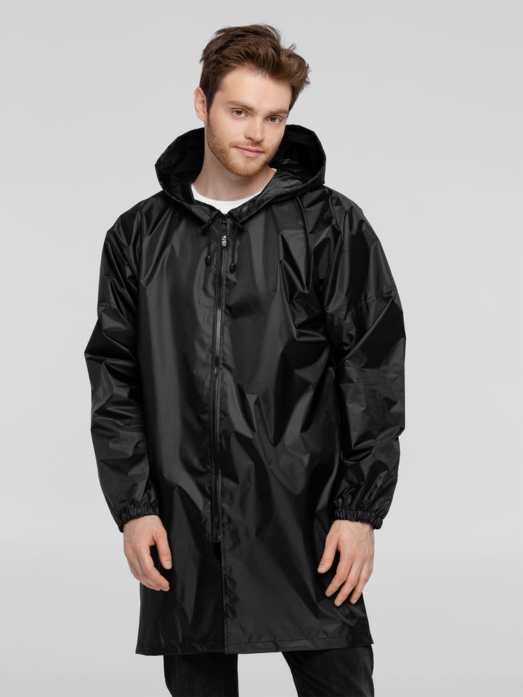 Дождевик «Да будет свет», черный / Миниатюра WWW (1000)