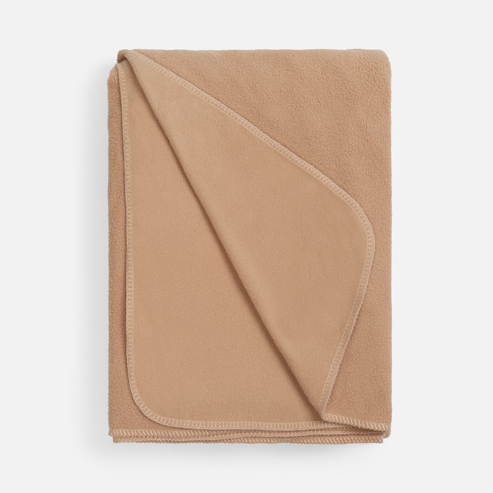 Флисовый плед Warm&Peace, бежевый / Миниатюра WWW (1000)