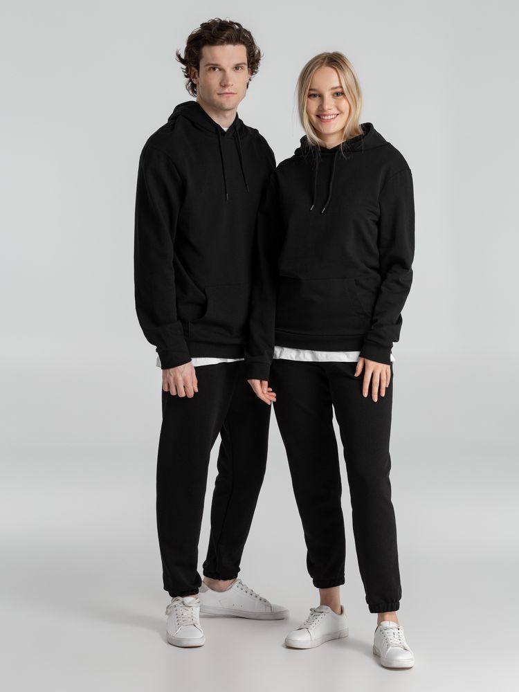 Толстовка с капюшоном унисекс Hoodie, черная / Миниатюра WWW (1000)