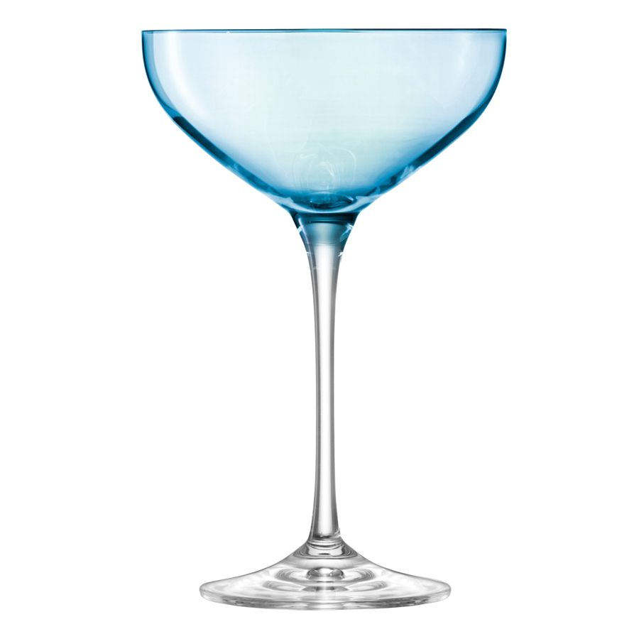 Набор из 4 бокалов для шампанского Polka Saucer, пастельный / Миниатюра WWW (1000)