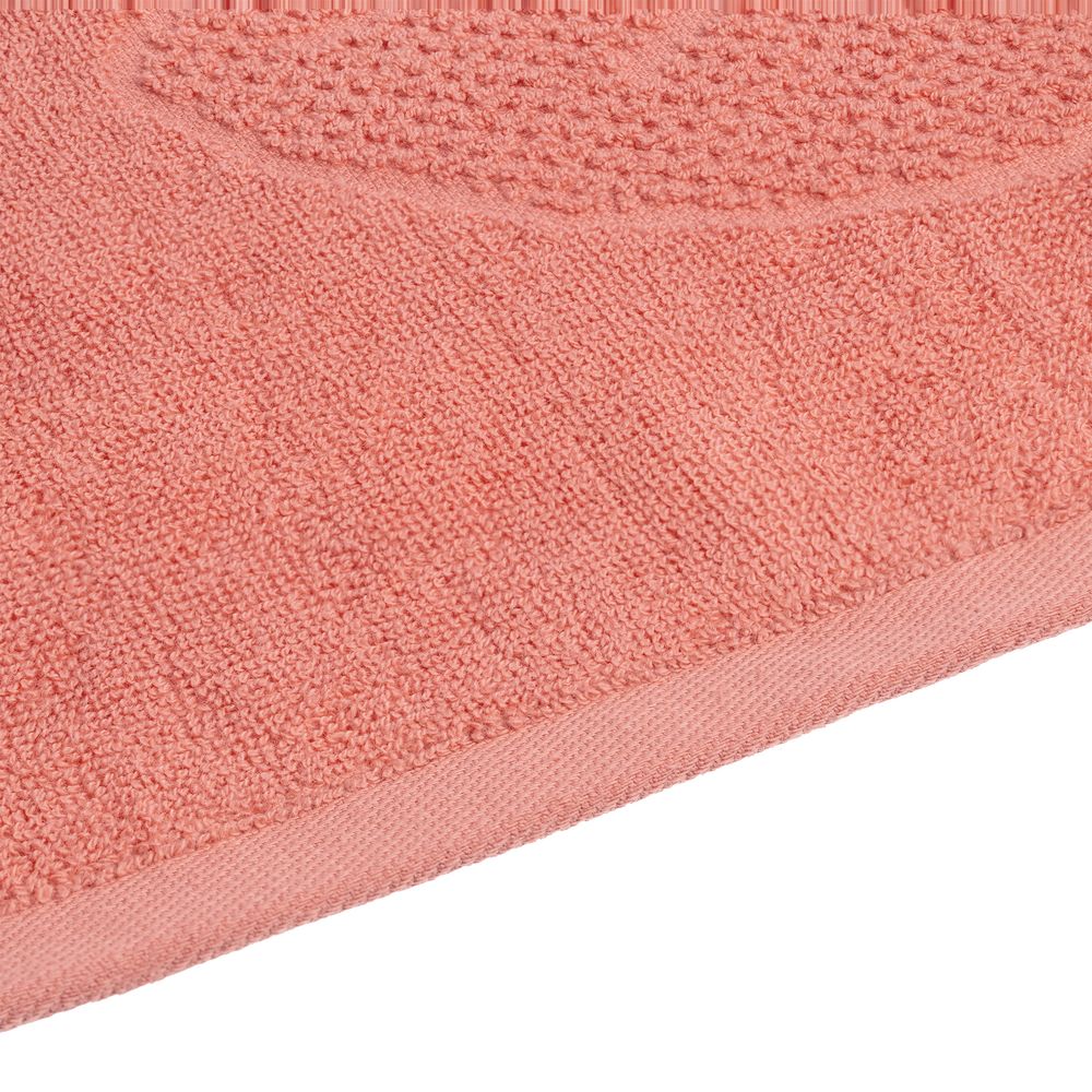 Полотенце махровое «Флора», большое, оранжевый (персиковое эхо) / Миниатюра WWW (1000)