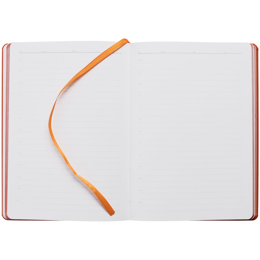 Ежедневник Peel, недатированный, оранжевый / Миниатюра WWW (1000)