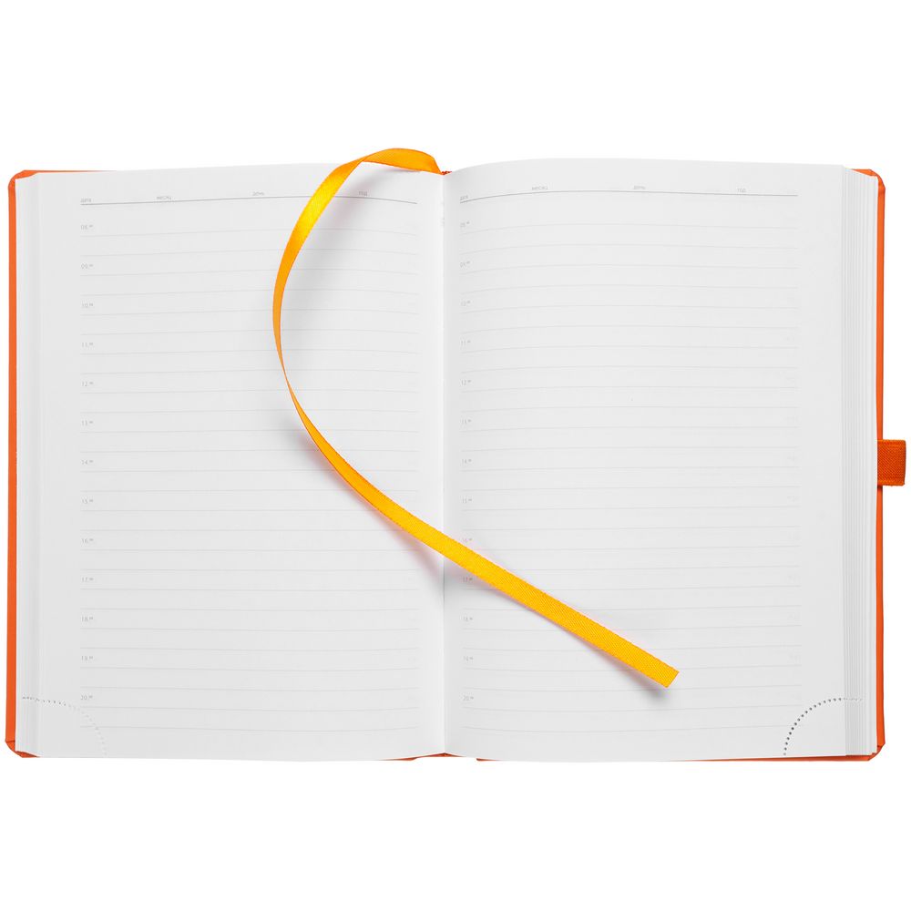 Ежедневник Favor, недатированный, оранжевый / Миниатюра WWW (1000)