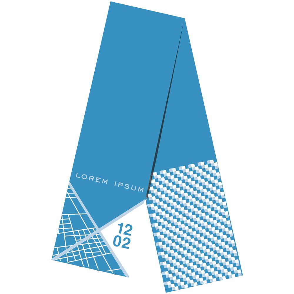 Шарф на заказ Tricksy Rand, M, акрил / Миниатюра WWW (1000)