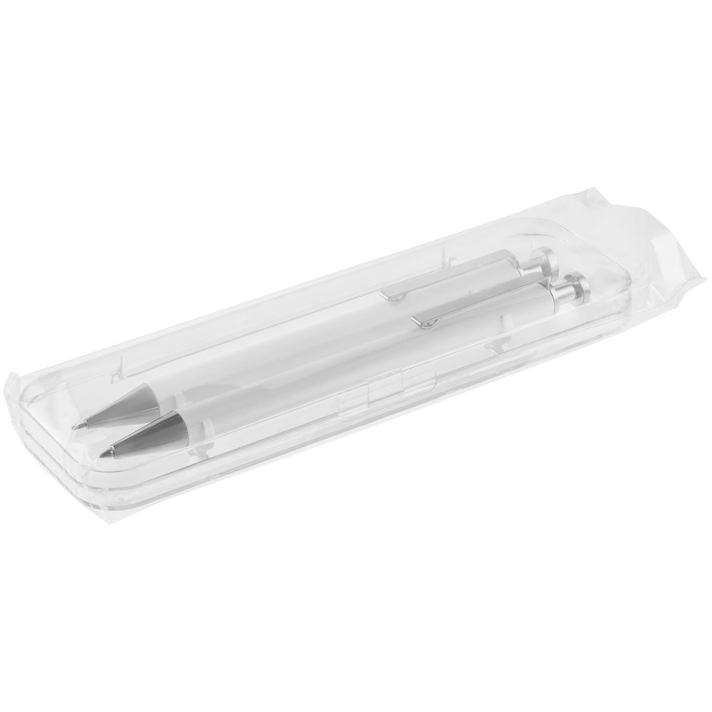 Набор Attribute: ручка и карандаш, белый / Миниатюра WWW (1000)